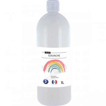 GOUACHE ALIX BLANC 1L