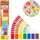 Mon Distributeur d’Aquarelle : 24 feuilles détachables de 7 couleurs (168 blocs de peinture)