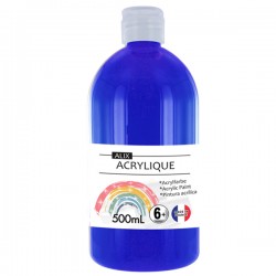 PEINTURE ACRYLIQUE ALIX BLEU OUTREMER 500ml