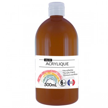PEINTURE ACRYLIQUE ALIX SIENNE 500ml