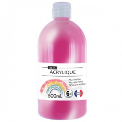 PEINTURE ACRYLIQUE ALIX ROSE NACREE 500ml