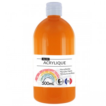 PEINTURE ACRYLIQUE ALIX ORANGE 500ml
