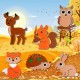 Mes 36 Animaux de la Forêt, suspensions à décorer en Pure’Compact