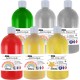 PEINTURE ACRYLIQUE & GEL PAILLETÉ ALIX " 6 COULEURS DE NOËL" 500ml