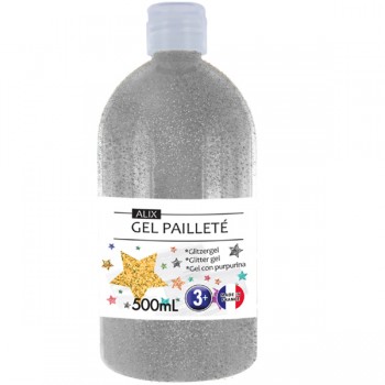 GEL PAILLETÉ ARGENT ALIX 500ml
