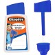 SET OF 12 EMPTY 80 GR BOTTLES WITH BRUSH