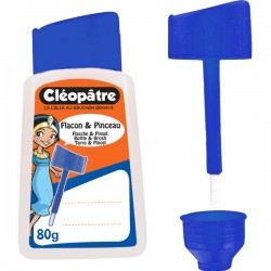 Pot vide de 80 ml avec pinceau incorporé