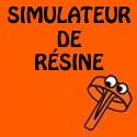 Simulateur de résine