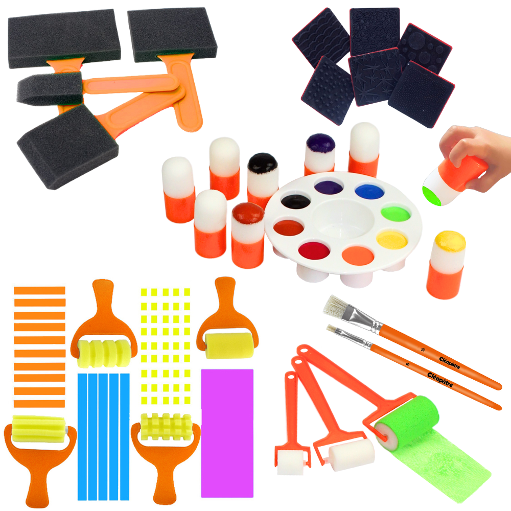 Coffret d'accessoires pour la peinture