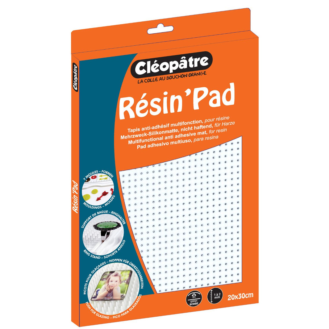Resin'pad plan de travail en silicone pour résine