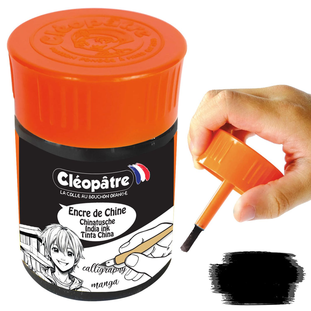 P'tit Pot Encre de Chine Noir en 45ml