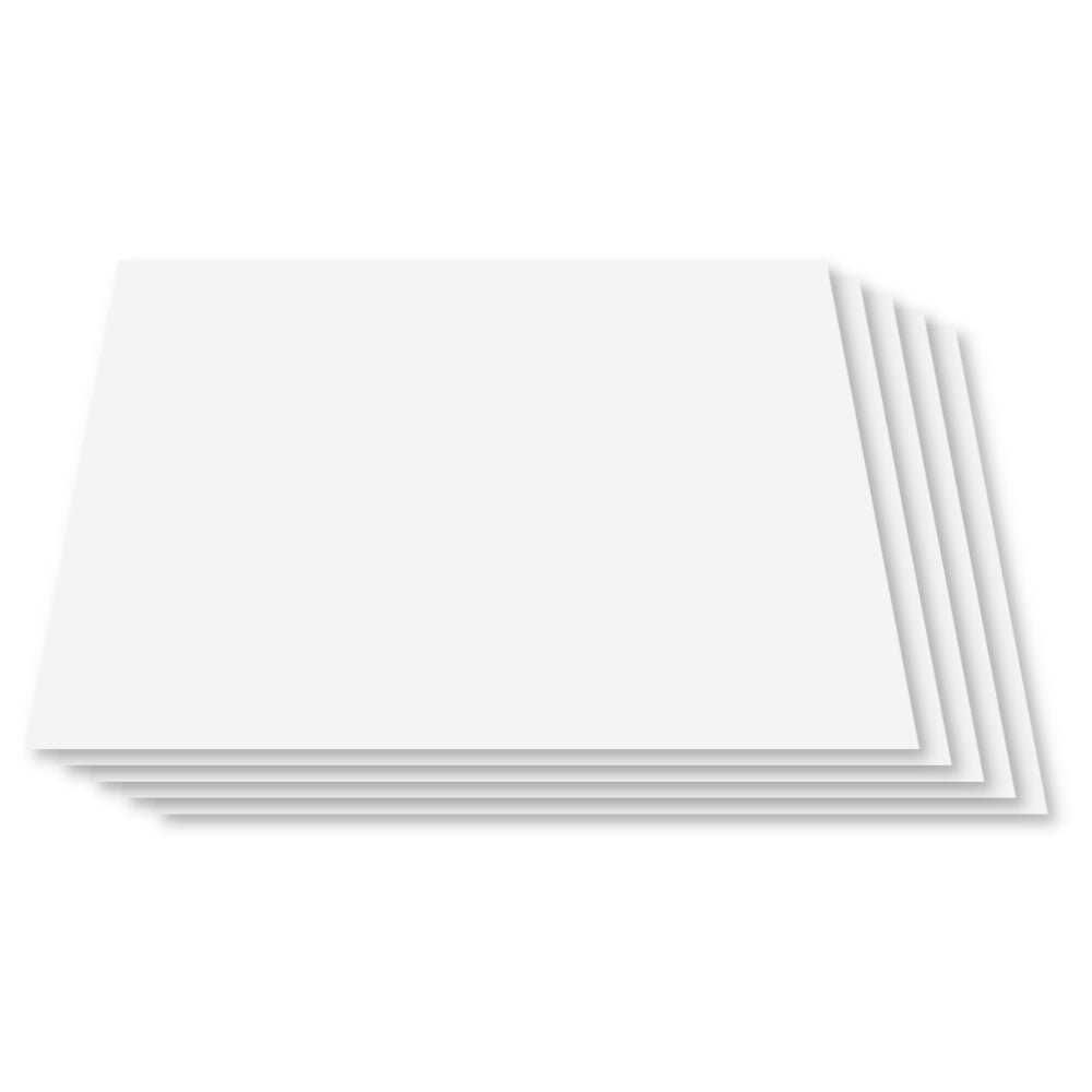 Lot de 5 feuilles de carton 1,5mm