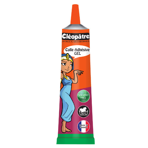 Colle écolier Cléopâtre en tube alu de 30 gr