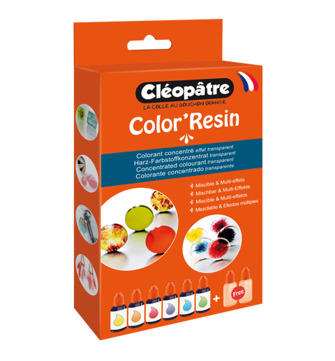 Boîte 6 Color'Resin