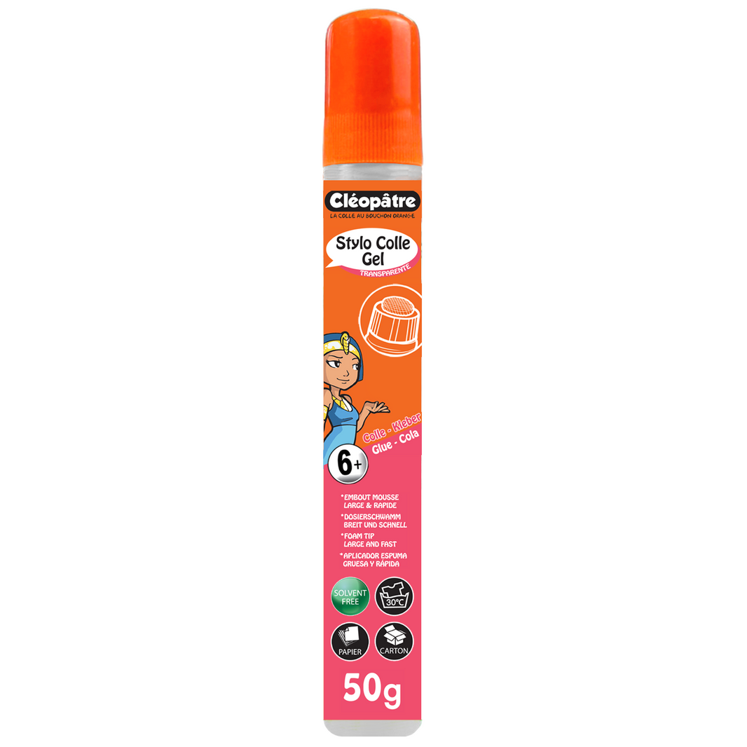 Stylo Colle transparente en 50 gr