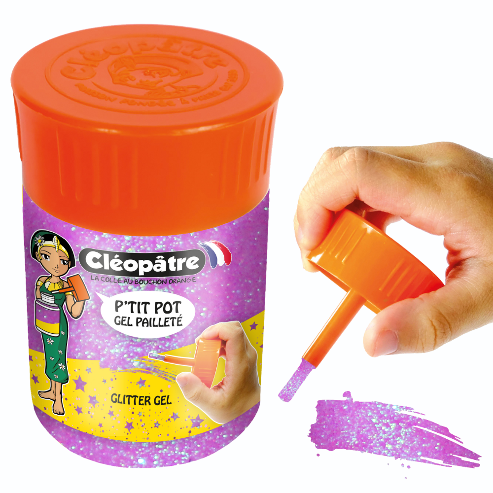 Petit pot de Gel Pailleté Néon 50ml