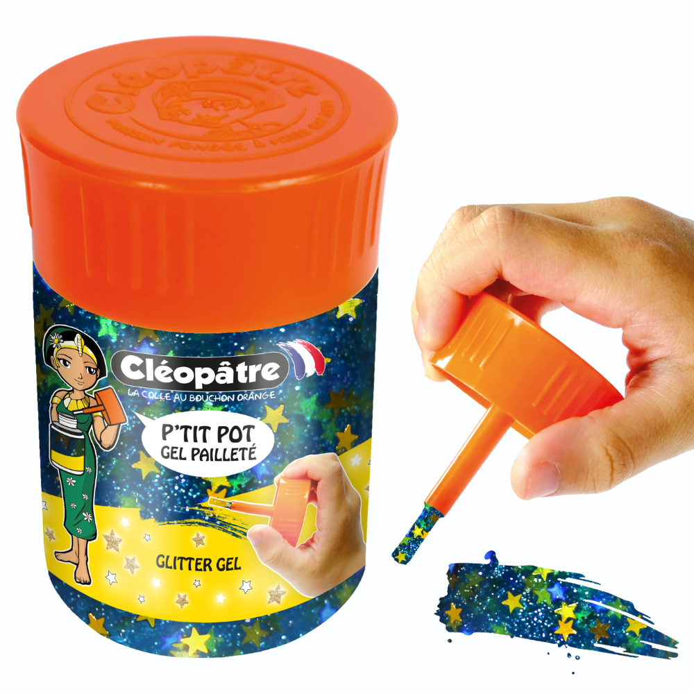 Petit pot de Gel Pailleté Déco 50ml - Nuit Etoilée