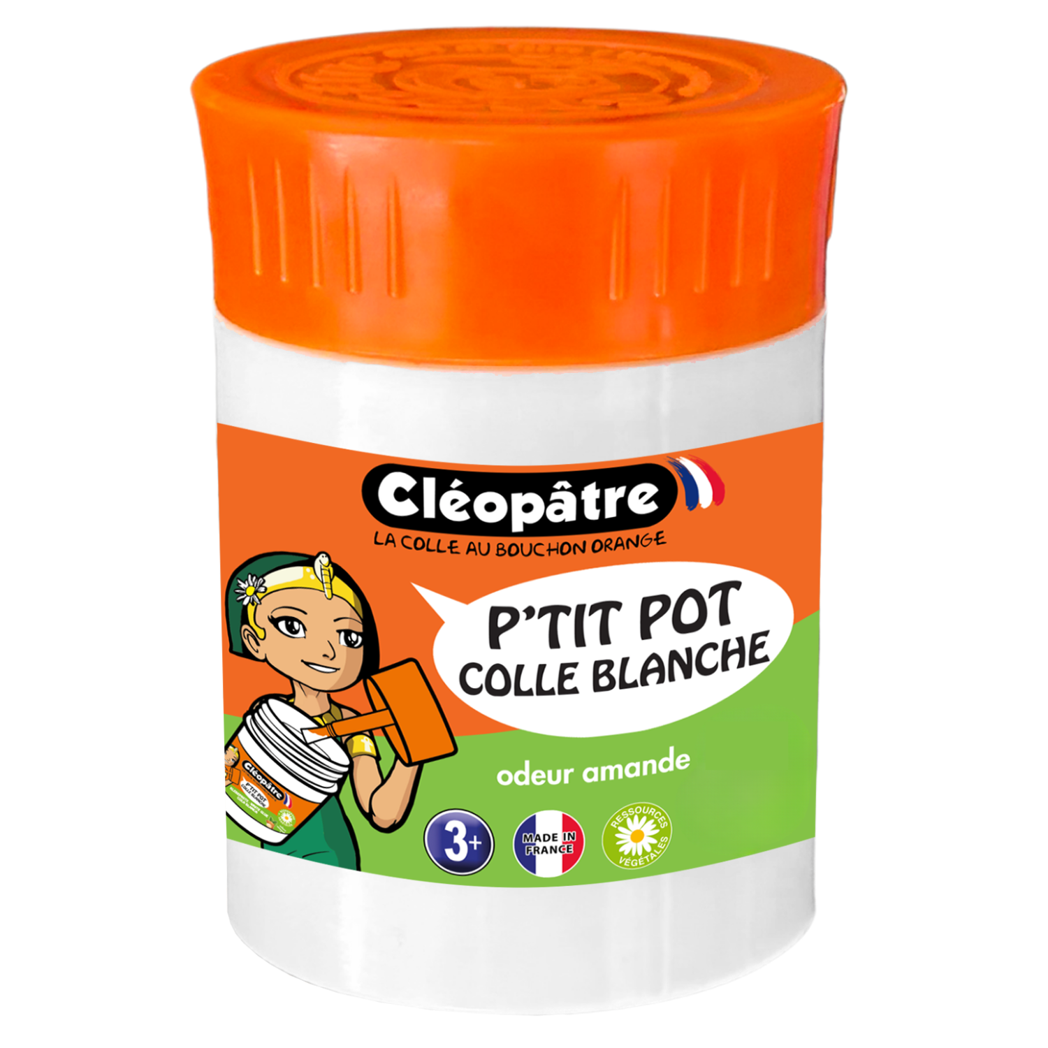 P'tit Pot de colle Cléopâtre à l'odeur d'amande