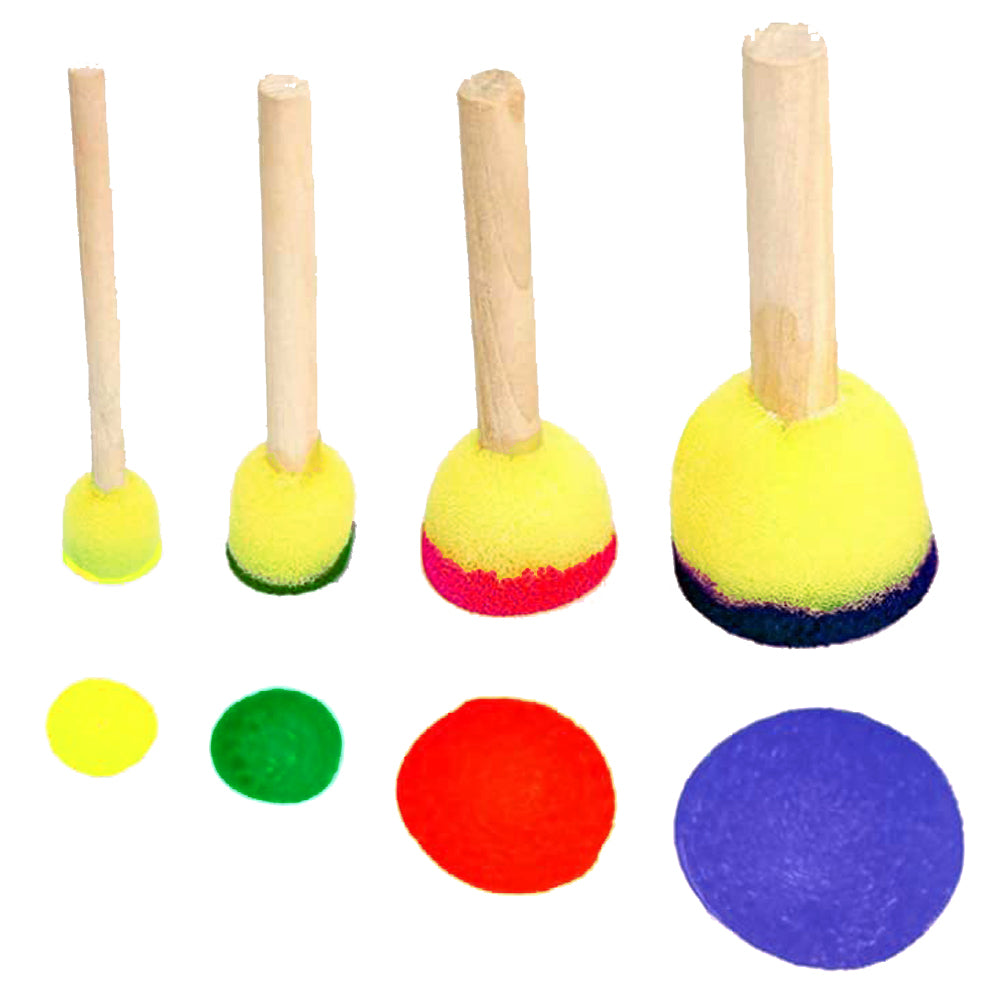 Lot de 4 tampons mousse