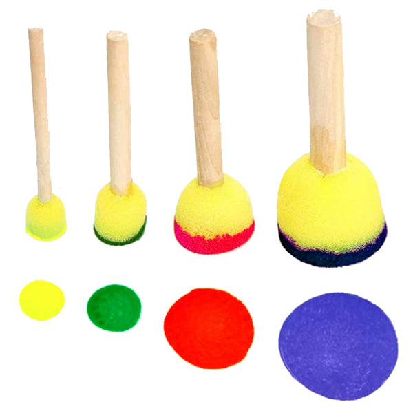 Lot de 4 tampons mousse
