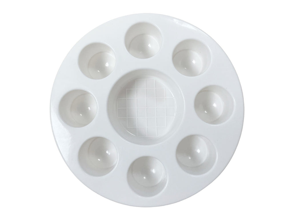 Palette Peinture seul pour pinceau pochoir avec corps plastique