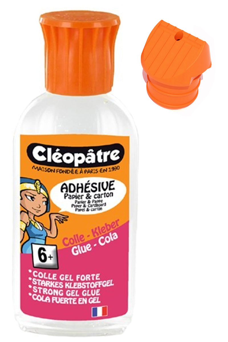 Colle transparente  "Adhésive" avec embout étendeur