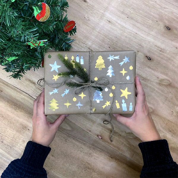 Gommettes No Pack Noël or/argent