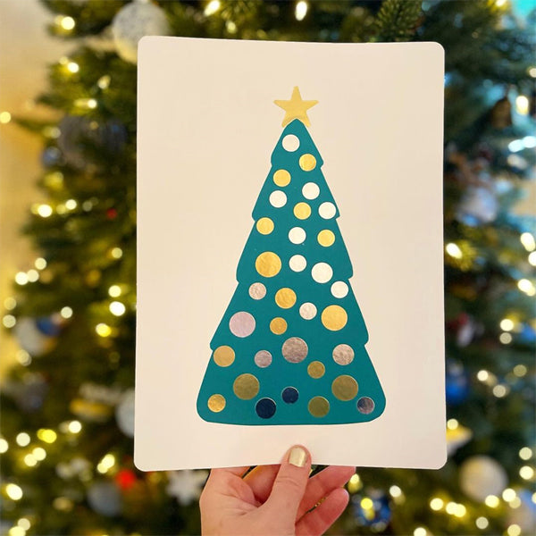 Gommettes Rondes - Or et Argent