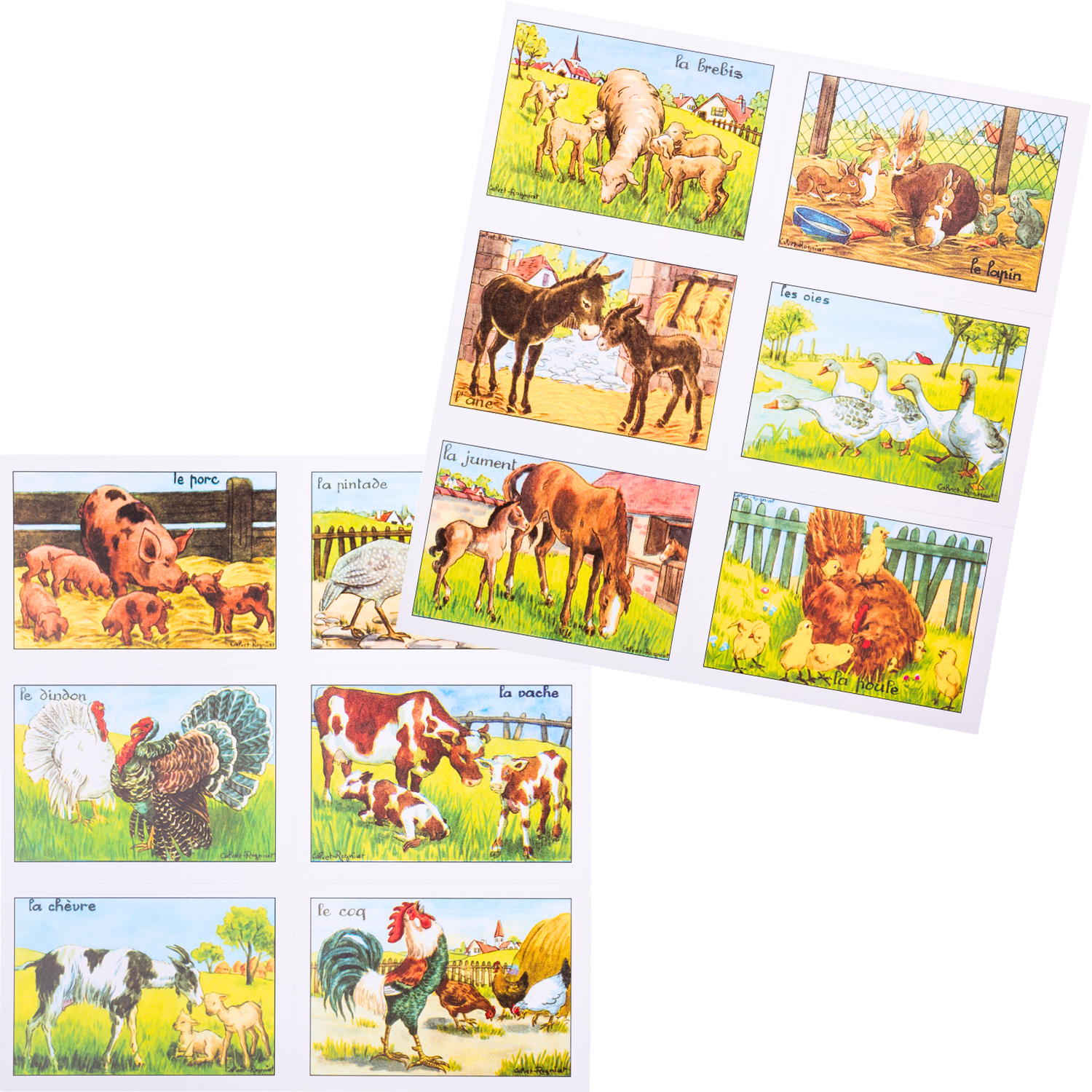 Lot de 96 images bons points