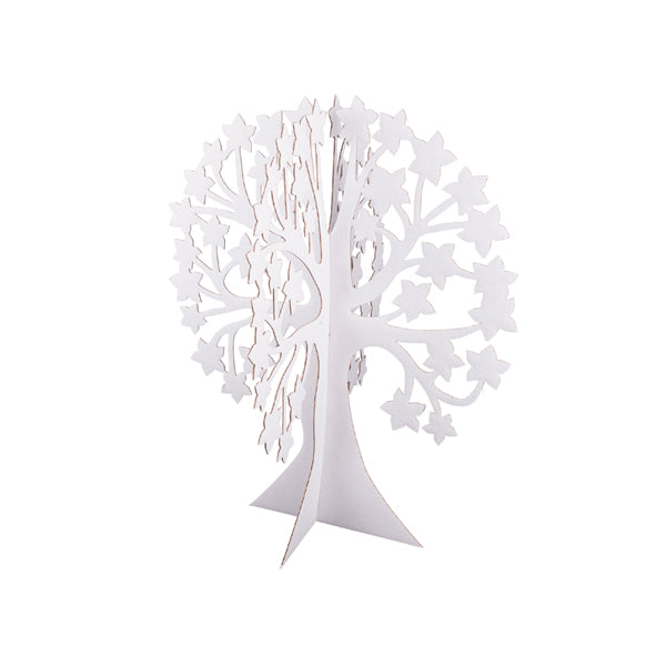 30 Sapins en carton à décorer - 24cm