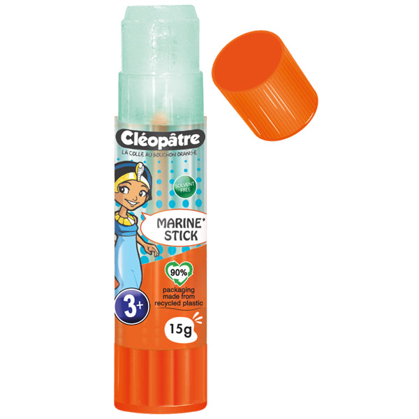 Boîte de 48 bâtons de colle Cléostick "Marine" en 15g