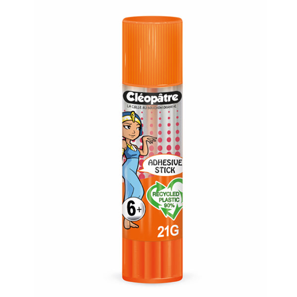 Lot de bâton de Colle TRANSPARENTE "Cléostick" Adhésive en 21g