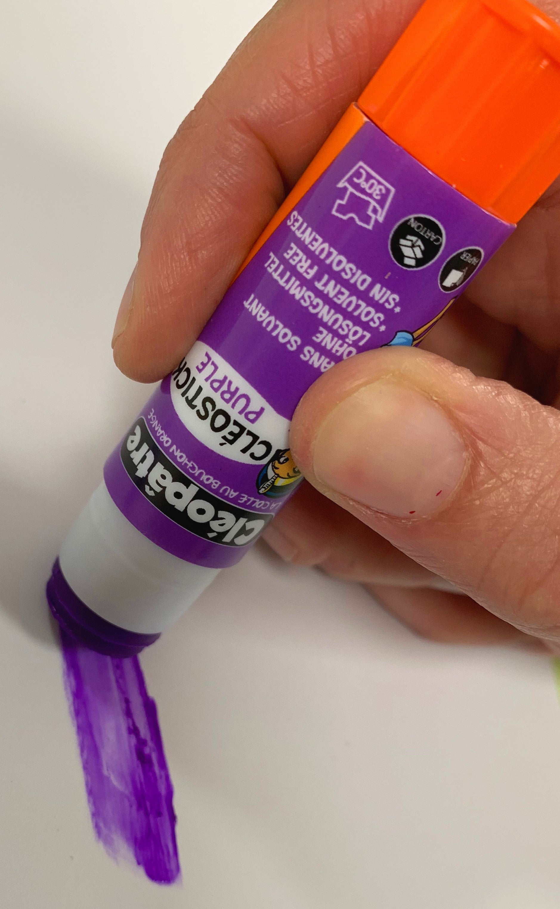 Bâton de Colle "Cléostick Purple" en 8 gr