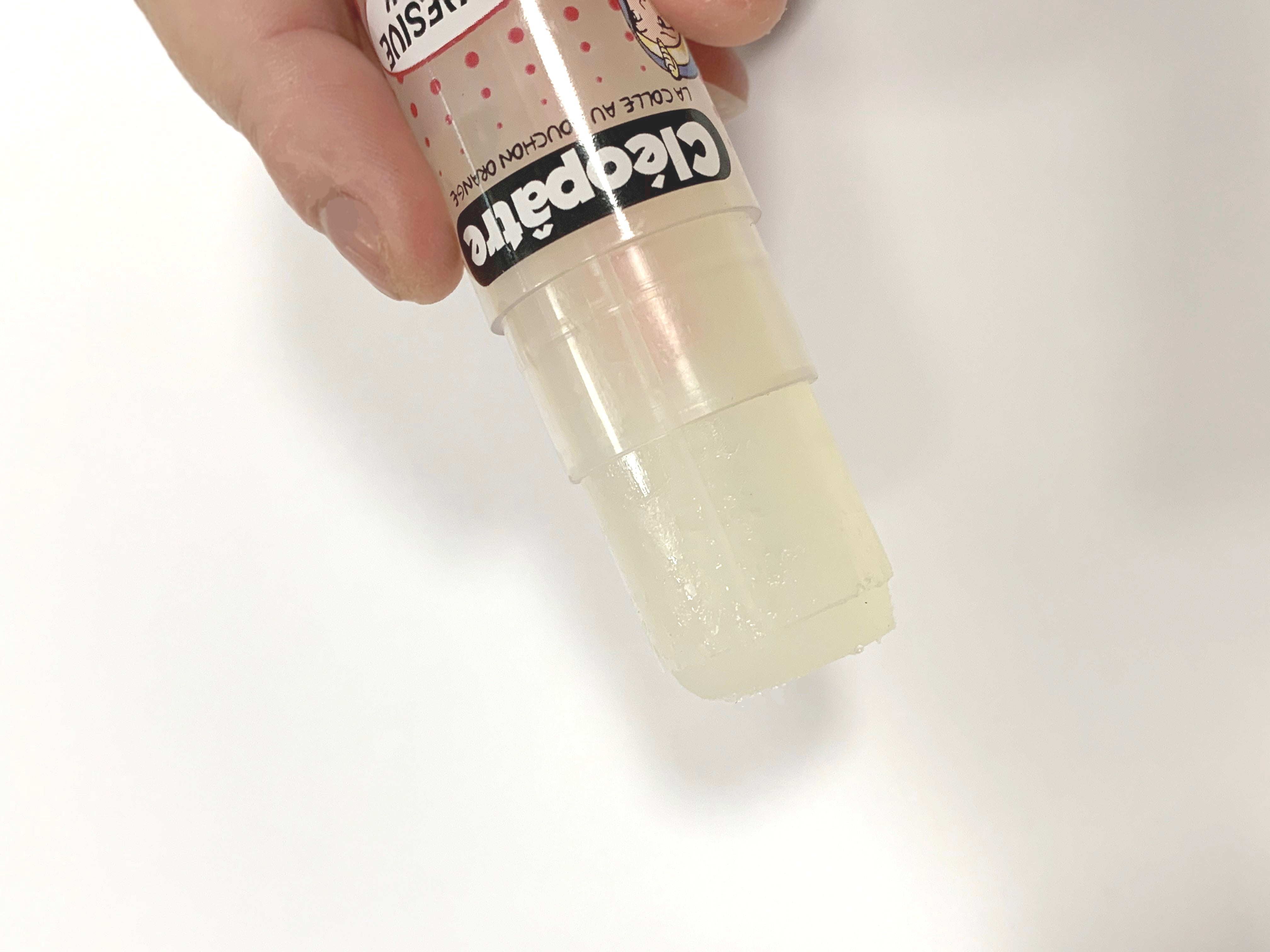 Bâton de Colle TRANSPARENTE "Cléostick" Adhésive en 21g