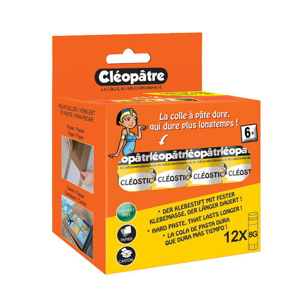 Lot de bâton de Colle "Cléostick" en 8 gr