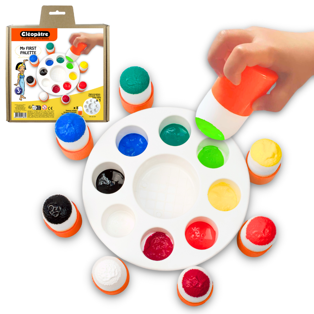 My First PALETTE + 8 TAMPONS MOUSSE