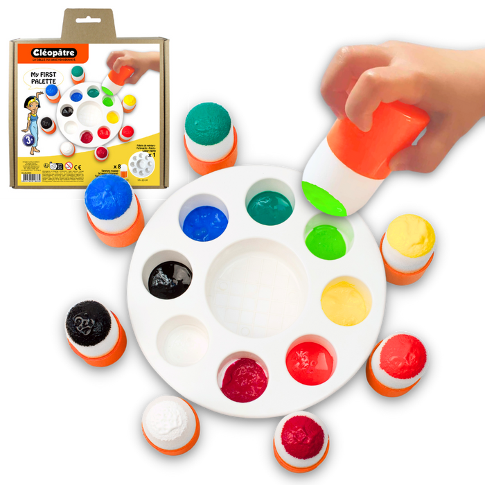 My First PALETTE + 8 TAMPONS MOUSSE