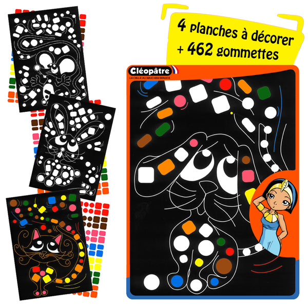 4 Ateliers gommettes A4 - 462 gommettes