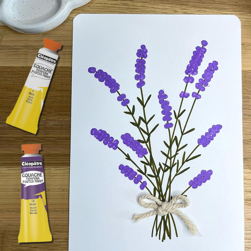 Blister de tubes de Peinture Gouache de 10 ml