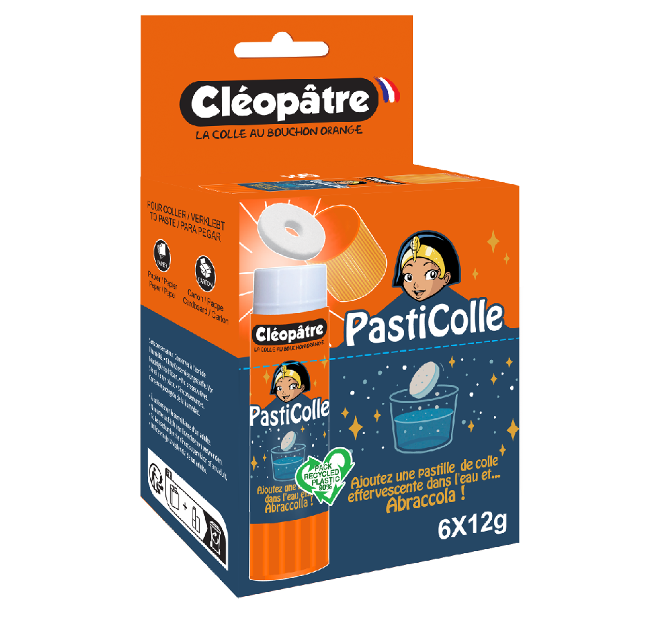 Pasticolle : 1 stick de 16 recharges de pastilles