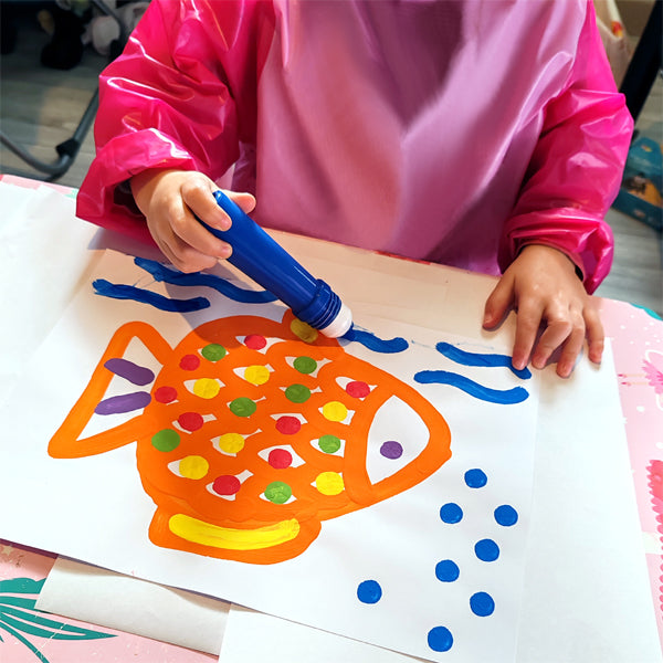 Lot de 6 P'tits Tampons Gouache 50ml