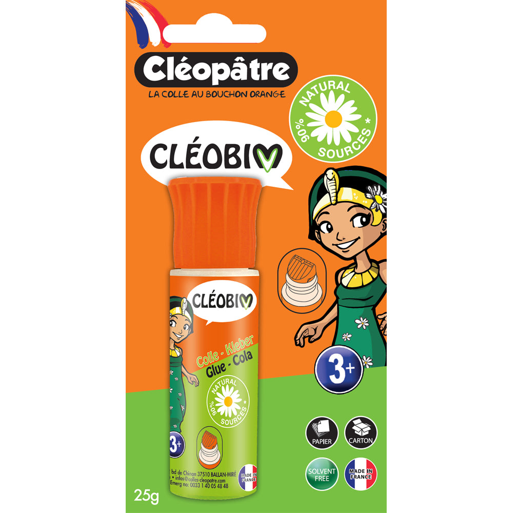 Colle végétale mini "CléoBim" en 25g avec embout étendeur