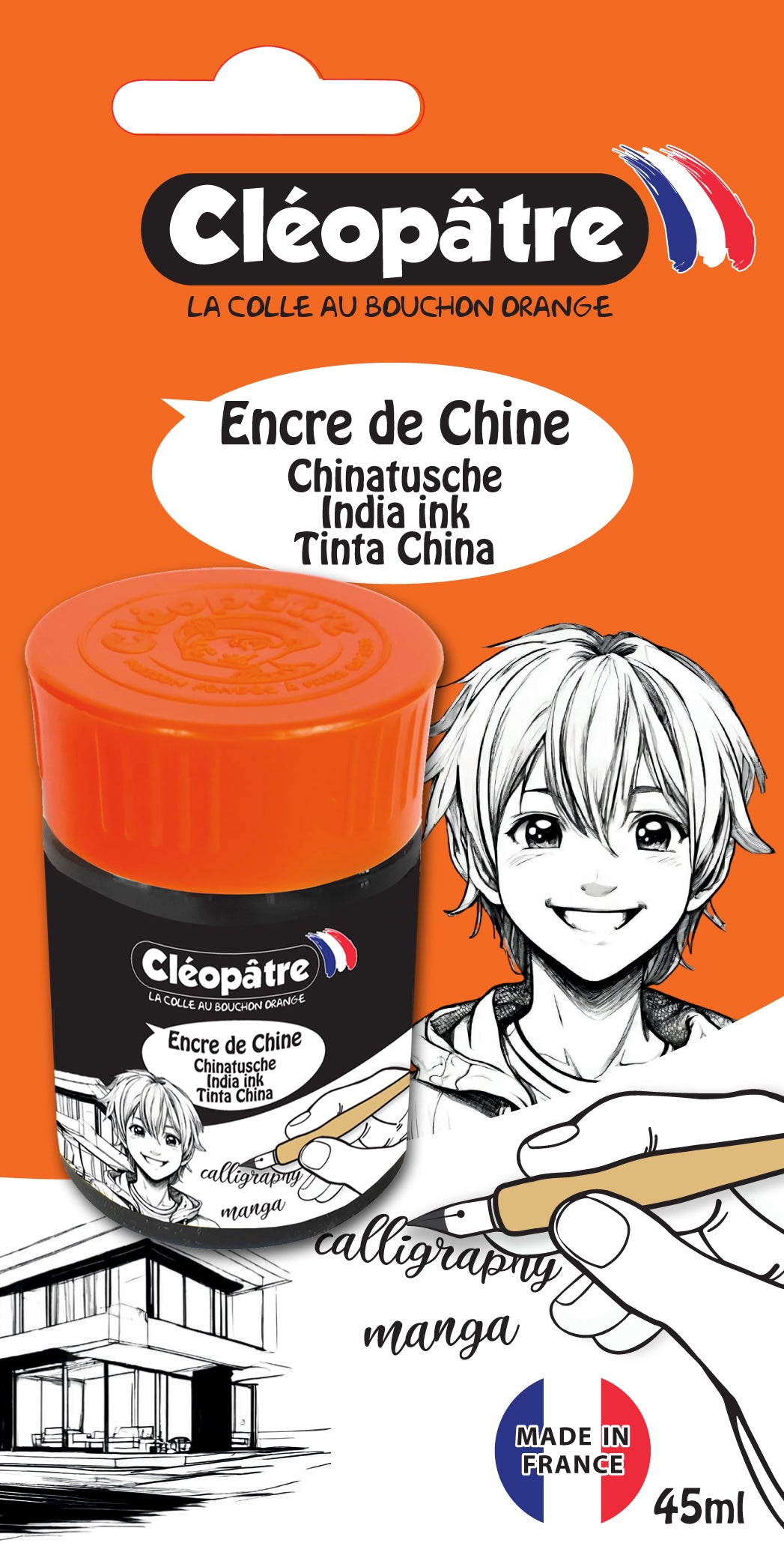 P'tit Pot Encre de Chine Noir en 45ml