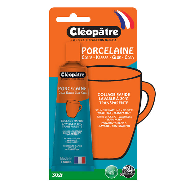 Colle technique Cléo'TECH Porcelaine 30g