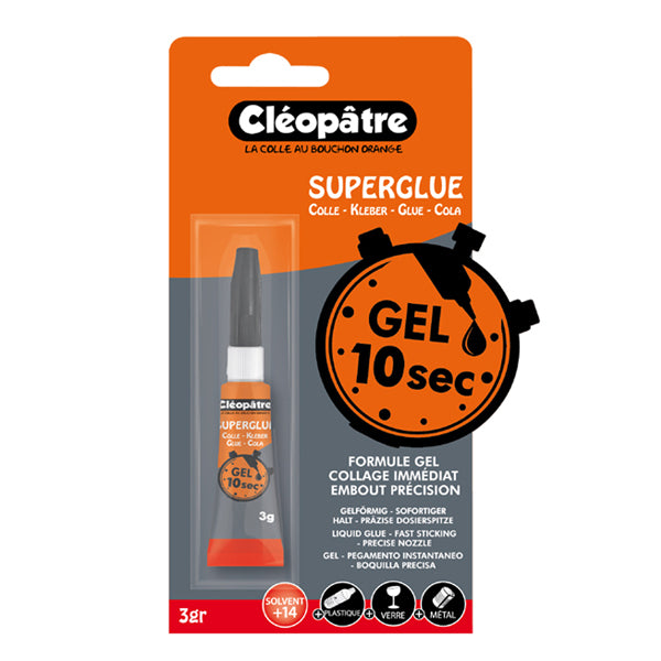 Colle Super Cléo instantanée formule gel