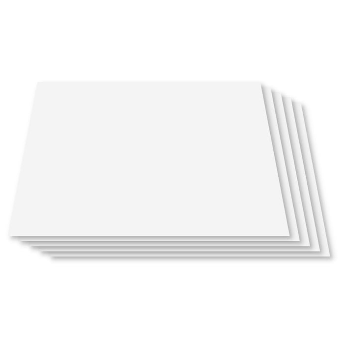 Lot de 5 feuilles de carton 1mm