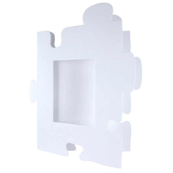 10 cadres puzzles en carton à décorer