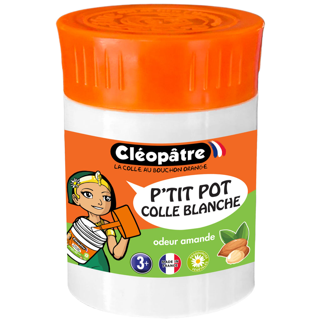 P'tit Pot de colle Cléopâtre à l'odeur d'amande
