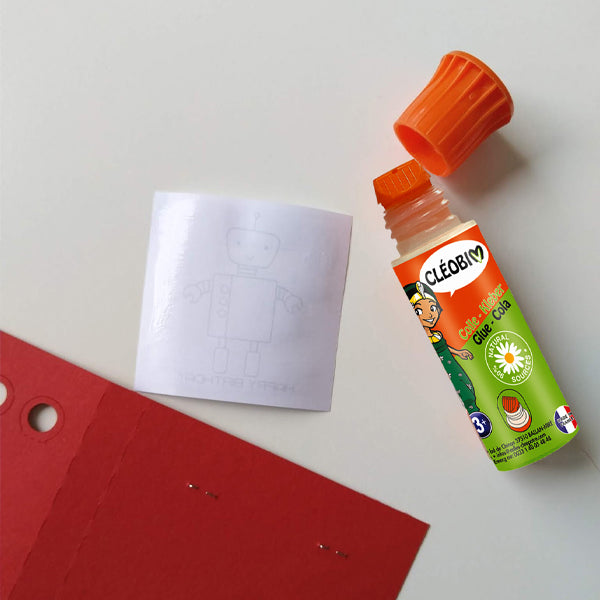 Colle végétale mini "CléoBim" en 25g avec embout étendeur