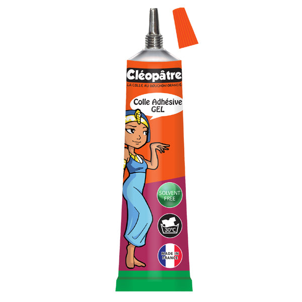 Colle écolier Cléopâtre en tube alu de 30 gr